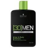 3D Men Hair and Body Shampoo 8277 